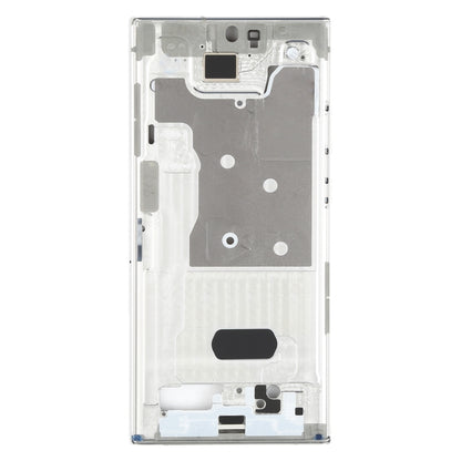 For Samsung Galaxy Note20 Ultra SM-N985F Middle Frame Bezel Plate With Parts (Silver) - Frame Bezel Plate by buy2fix | Online Shopping UK | buy2fix