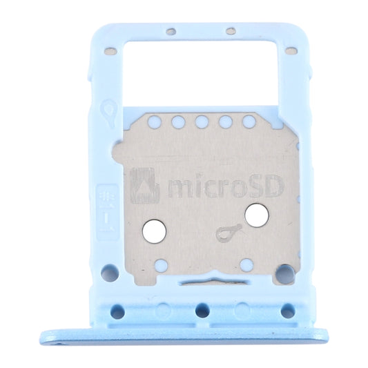 For Samsung Galaxy Tab S6 Lite / SM-P615 SIM Card Tray + Micro SD Card Tray (Blue) - Card Tray by buy2fix | Online Shopping UK | buy2fix