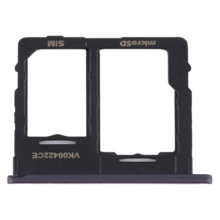 For Samsung Galaxy Tab A 8.4(2020) / SM-T307U SIM Card Tray + Micro SD Card Tray (Black) - Card Tray by buy2fix | Online Shopping UK | buy2fix