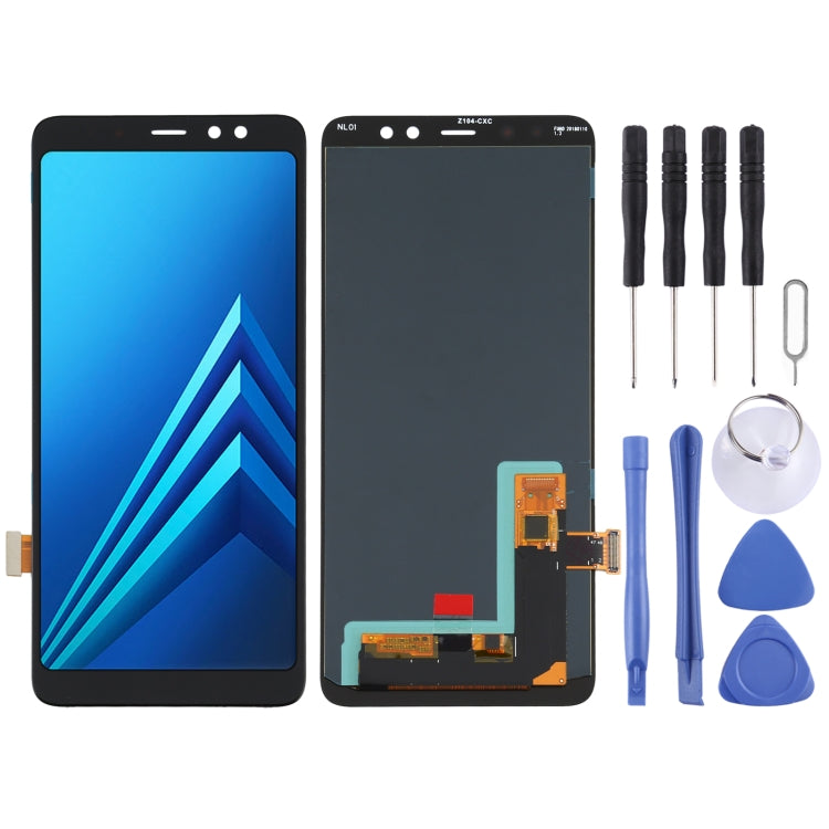 OLED LCD Screen for Samsung Galaxy A8+ (2018) SM-A730 With Digitizer Full Assembly - LCD Screen by buy2fix | Online Shopping UK | buy2fix