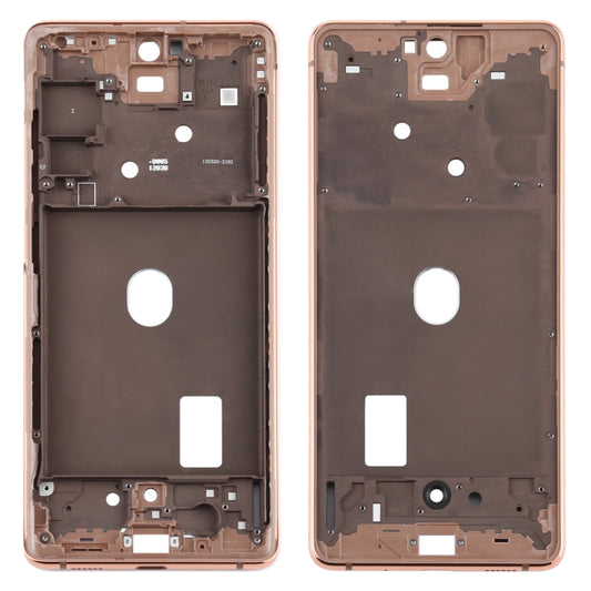 For Samsung Galaxy S20 FE  Middle Frame Bezel Plate (Gold) - Frame Bezel Plate by buy2fix | Online Shopping UK | buy2fix