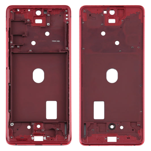 For Samsung Galaxy S20 FE  Middle Frame Bezel Plate (Red) - Frame Bezel Plate by buy2fix | Online Shopping UK | buy2fix