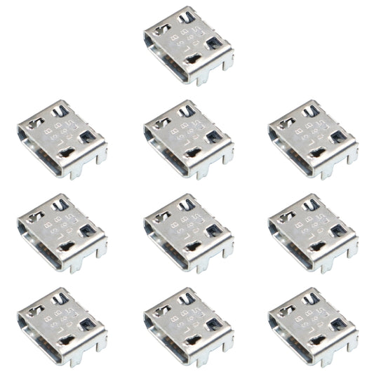 10pcs Charging Port Connector for Galaxy Ace 4 Duos G130H G318 G310HN G313F G313H G313HD G313HN G313HU - Tail Connector by buy2fix | Online Shopping UK | buy2fix