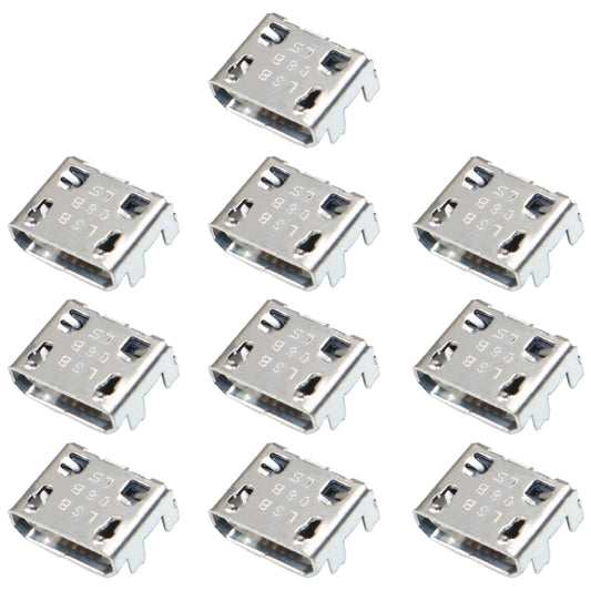 For Galaxy Tab A 9.7 T550 T555 10pcs Charging Port Connector - Tail Connector by buy2fix | Online Shopping UK | buy2fix