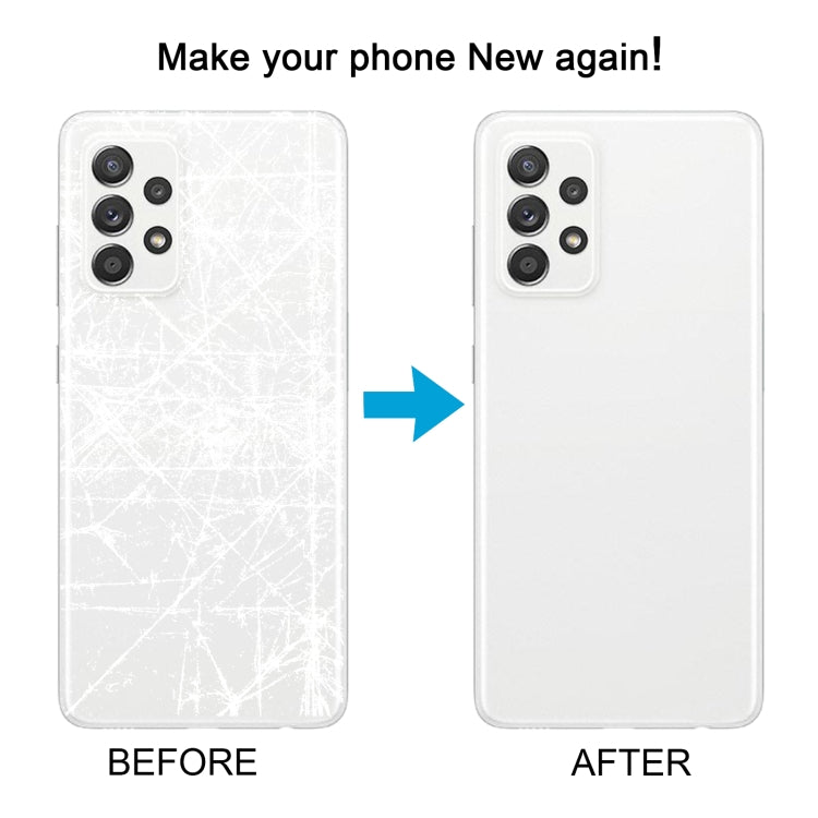 For Samsung Galaxy A52 5G / A52 4G Battery Back Cover with Camera Lens Cover(Blue) - Back Cover by buy2fix | Online Shopping UK | buy2fix