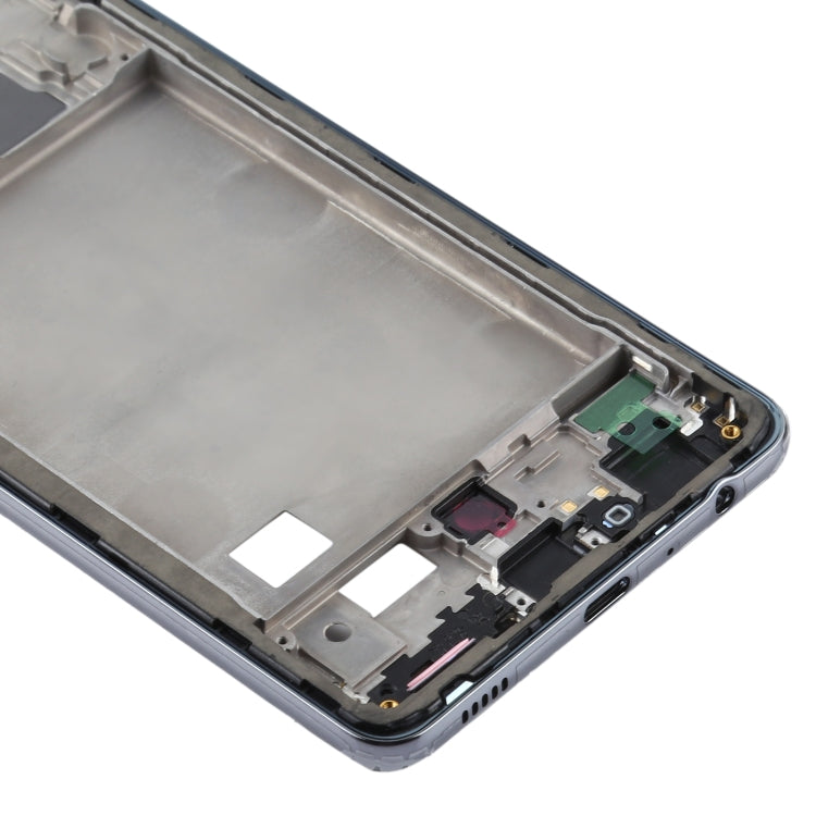 For Samsung Galaxy A72 5G SM-A726 Middle Frame Bezel Plate (Black) - Frame Bezel Plate by buy2fix | Online Shopping UK | buy2fix
