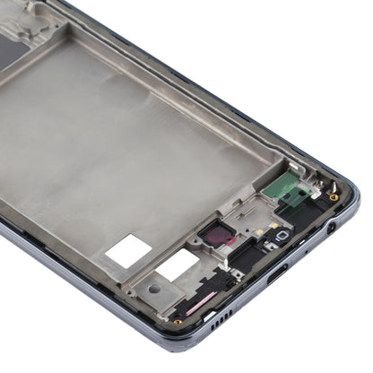 For Samsung Galaxy A72 5G SM-A726 Middle Frame Bezel Plate (Black) - Frame Bezel Plate by buy2fix | Online Shopping UK | buy2fix