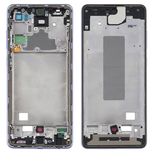 For Samsung Galaxy A72 5G SM-A726 Middle Frame Bezel Plate (Purple) - Frame Bezel Plate by buy2fix | Online Shopping UK | buy2fix