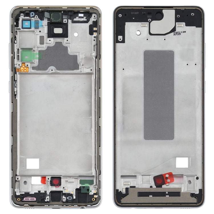 For Samsung Galaxy A72 5G SM-A726 Middle Frame Bezel Plate (Silver) - Frame Bezel Plate by buy2fix | Online Shopping UK | buy2fix