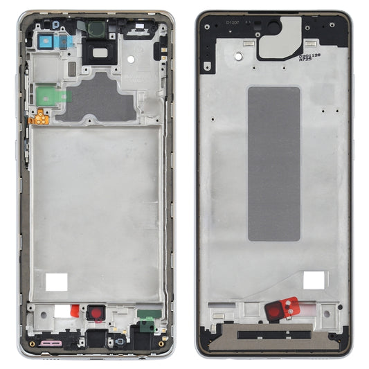For Samsung Galaxy A72 5G SM-A726 Middle Frame Bezel Plate (Silver) - Frame Bezel Plate by buy2fix | Online Shopping UK | buy2fix