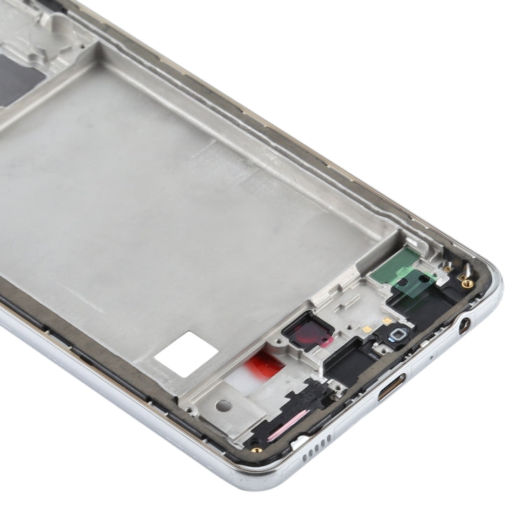 For Samsung Galaxy A72 5G SM-A726 Middle Frame Bezel Plate (Silver) - Frame Bezel Plate by buy2fix | Online Shopping UK | buy2fix
