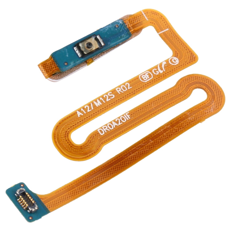 For Samsung Galaxy M12 / A12 / SM-A125 / M125 Power Button Flex Cable(Gold) - Flex Cable by buy2fix | Online Shopping UK | buy2fix