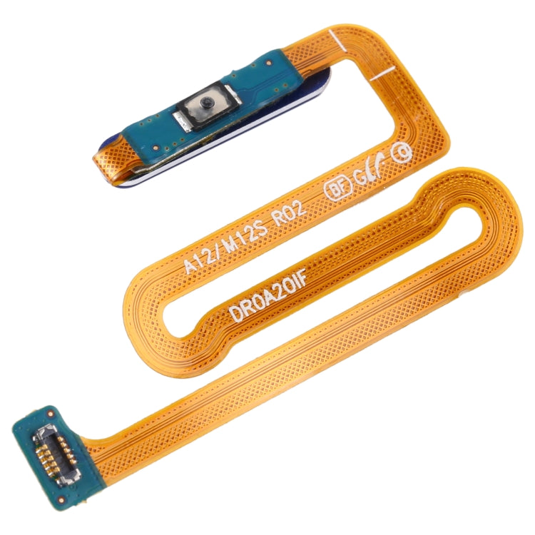 For Samsung Galaxy M12 / A12 / SM-A125 / M125 Power Button Flex Cable(Blue) - Flex Cable by buy2fix | Online Shopping UK | buy2fix