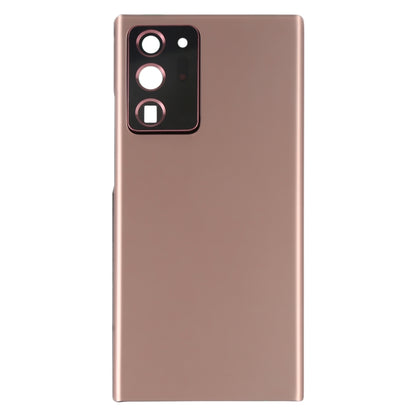 For Samsung Galaxy Note20 Ultra Battery Back Cover with Camera Lens Cover (Rose Gold) - Back Cover by buy2fix | Online Shopping UK | buy2fix