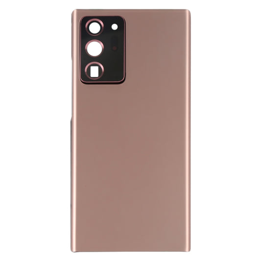 For Samsung Galaxy Note20 Ultra Battery Back Cover with Camera Lens Cover (Rose Gold) - Back Cover by buy2fix | Online Shopping UK | buy2fix
