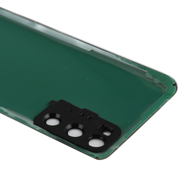For Samsung Galaxy S20 Battery Back Cover with Camera Lens Cover (Black) - Back Cover by buy2fix | Online Shopping UK | buy2fix