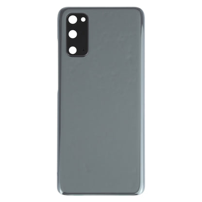 For Samsung Galaxy S20 Battery Back Cover with Camera Lens Cover (Grey) - Back Cover by buy2fix | Online Shopping UK | buy2fix