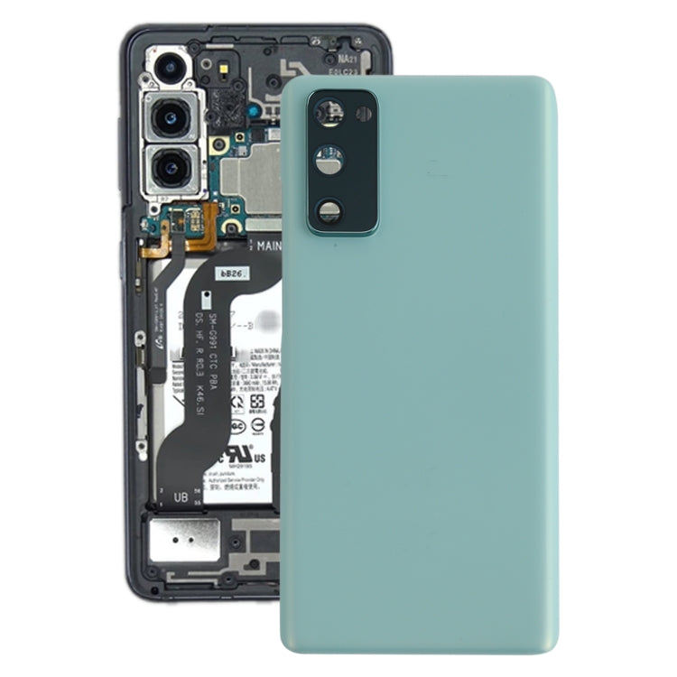 For Samsung Galaxy S20 FE Battery Back Cover with Camera Lens Cover (Blue) - Back Cover by buy2fix | Online Shopping UK | buy2fix