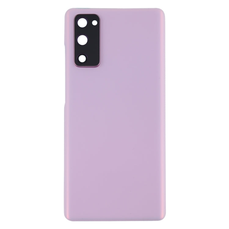 For Samsung Galaxy S20 FE Battery Back Cover with Camera Lens Cover (Purple) - Back Cover by buy2fix | Online Shopping UK | buy2fix