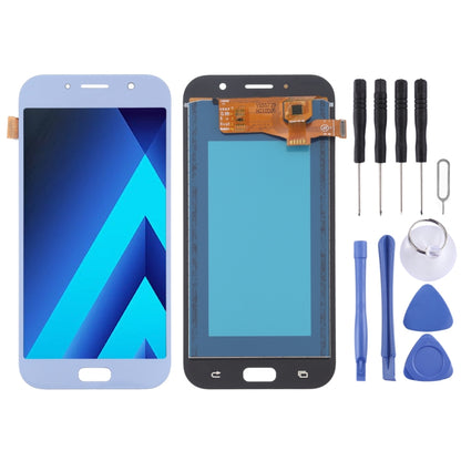 TFT LCD Screen for Galaxy A7 (2017), A720FA, A720F/DS With Digitizer Full Assembly (Blue) - LCD Screen by buy2fix | Online Shopping UK | buy2fix
