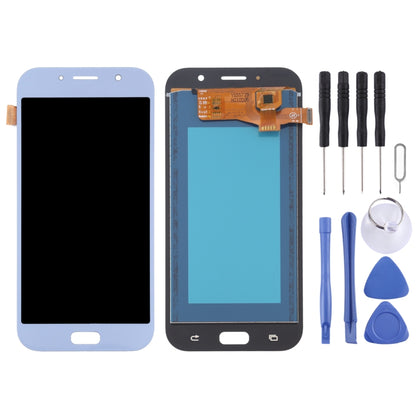 TFT LCD Screen for Galaxy A7 (2017), A720FA, A720F/DS With Digitizer Full Assembly (Blue) - LCD Screen by buy2fix | Online Shopping UK | buy2fix