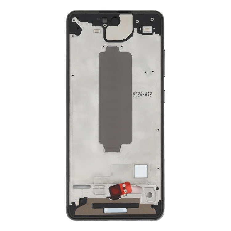 For Samsung Galaxy A52  Middle Frame Bezel Plate (Black) - Frame Bezel Plate by buy2fix | Online Shopping UK | buy2fix