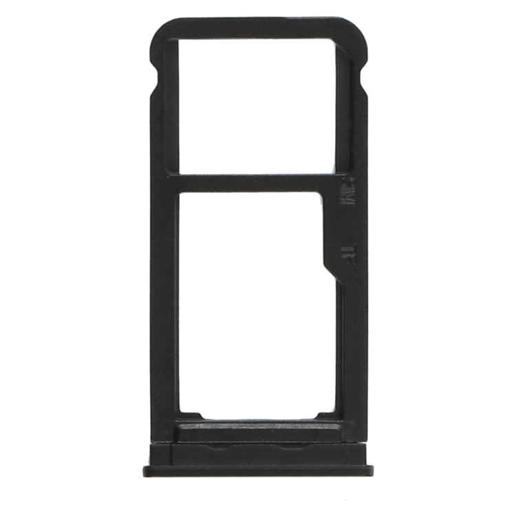 For Samsung Galaxy Tab A 8.0 2019 SM-T295 SIM Card Tray + Micro SD Card Tray (Black) - Card Tray by buy2fix | Online Shopping UK | buy2fix