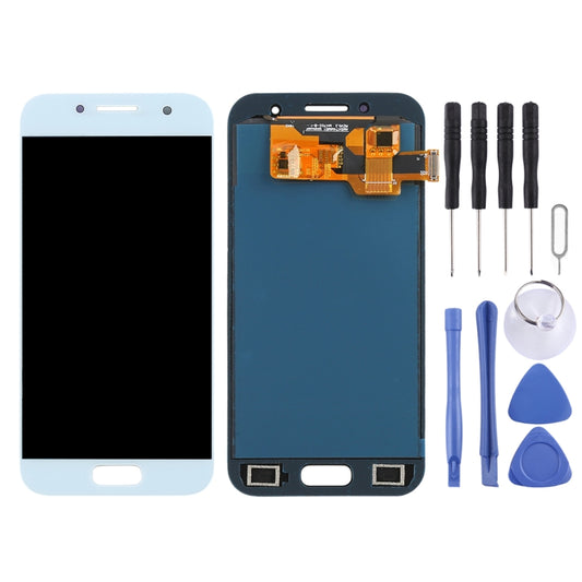 TFT LCD Screen for Galaxy A3 (2017), A320FL, A320F, A320F/DS, A320Y/DS, A320Y With Digitizer Full Assembly (Blue) - LCD Screen by buy2fix | Online Shopping UK | buy2fix