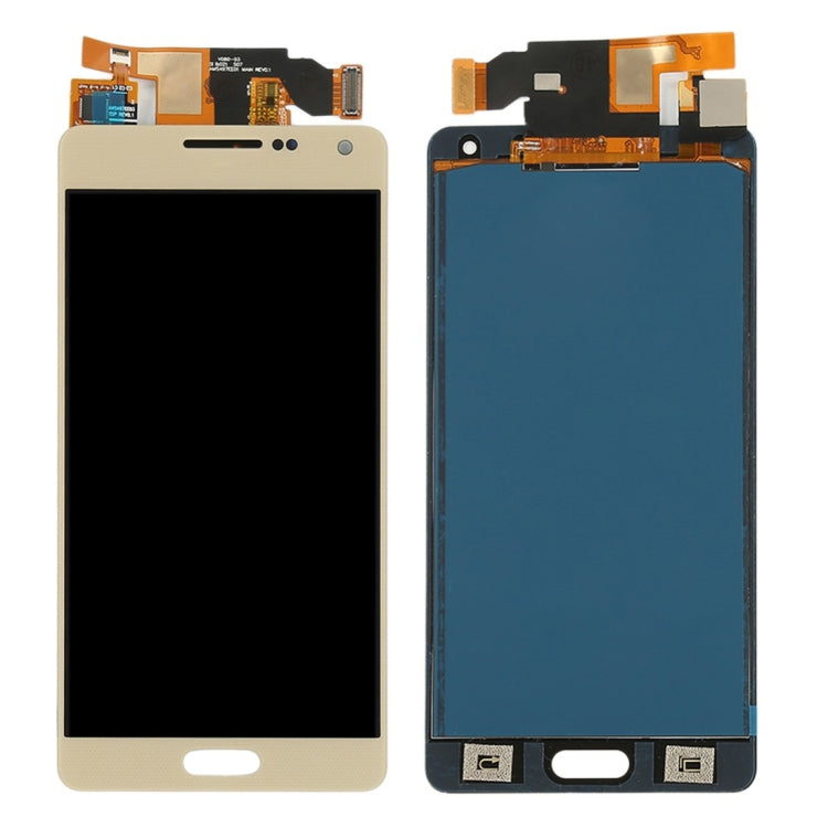 TFT LCD Screen for Galaxy A5, A500F, A500FU, A500M, A500Y, A500YZ With Digitizer Full Assembly (Gold) - LCD Screen by buy2fix | Online Shopping UK | buy2fix