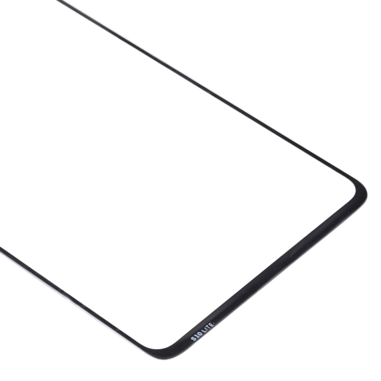 For Samsung Galaxy A71 10pcs Front Screen Outer Glass Lens (Black) - Outer Glass Lens by buy2fix | Online Shopping UK | buy2fix
