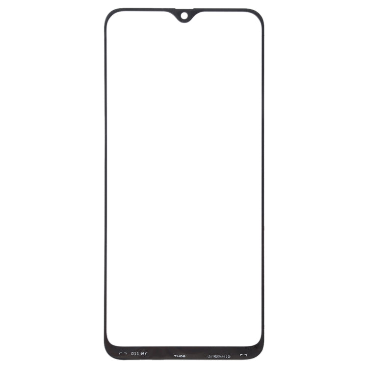 For Samsung Galaxy A40s 10pcs Front Screen Outer Glass Lens (Black) - Outer Glass Lens by buy2fix | Online Shopping UK | buy2fix