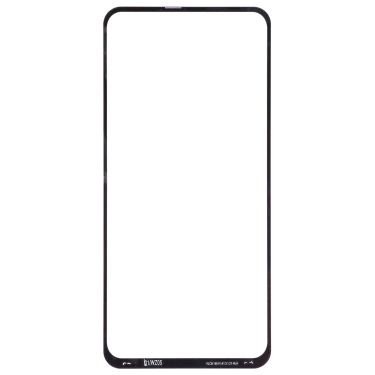 For Samsung Galaxy A60 10pcs Front Screen Outer Glass Lens (Black) - Outer Glass Lens by buy2fix | Online Shopping UK | buy2fix