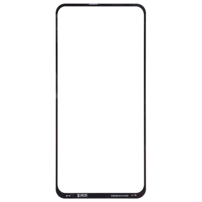 For Samsung Galaxy A60 10pcs Front Screen Outer Glass Lens (Black) - Outer Glass Lens by buy2fix | Online Shopping UK | buy2fix
