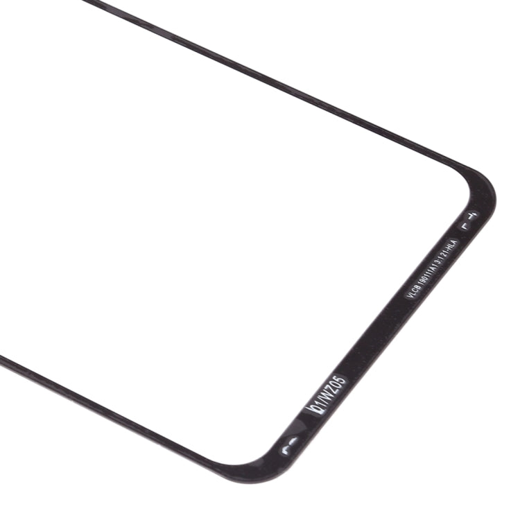For Samsung Galaxy A60 10pcs Front Screen Outer Glass Lens (Black) - Outer Glass Lens by buy2fix | Online Shopping UK | buy2fix