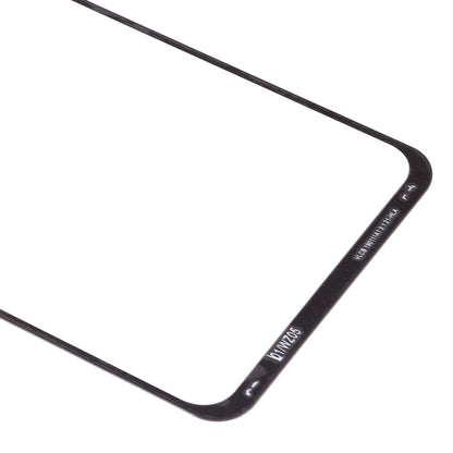 For Samsung Galaxy A60 10pcs Front Screen Outer Glass Lens (Black) - Outer Glass Lens by buy2fix | Online Shopping UK | buy2fix