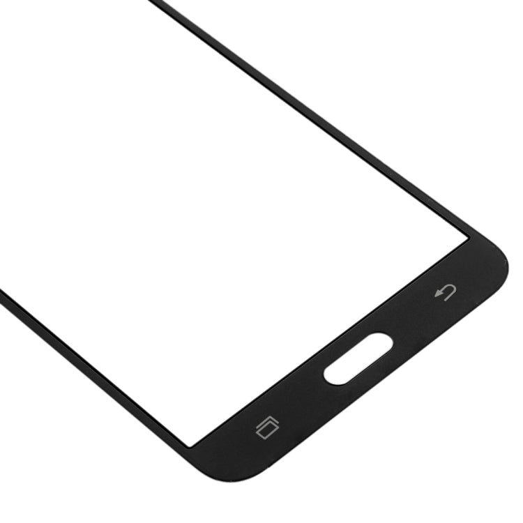 For Samsung Galaxy J7 (2016), J710F, J710FN, J710M/MN, J7108 10pcs Front Screen Outer Glass Lens (Black) - Outer Glass Lens by buy2fix | Online Shopping UK | buy2fix