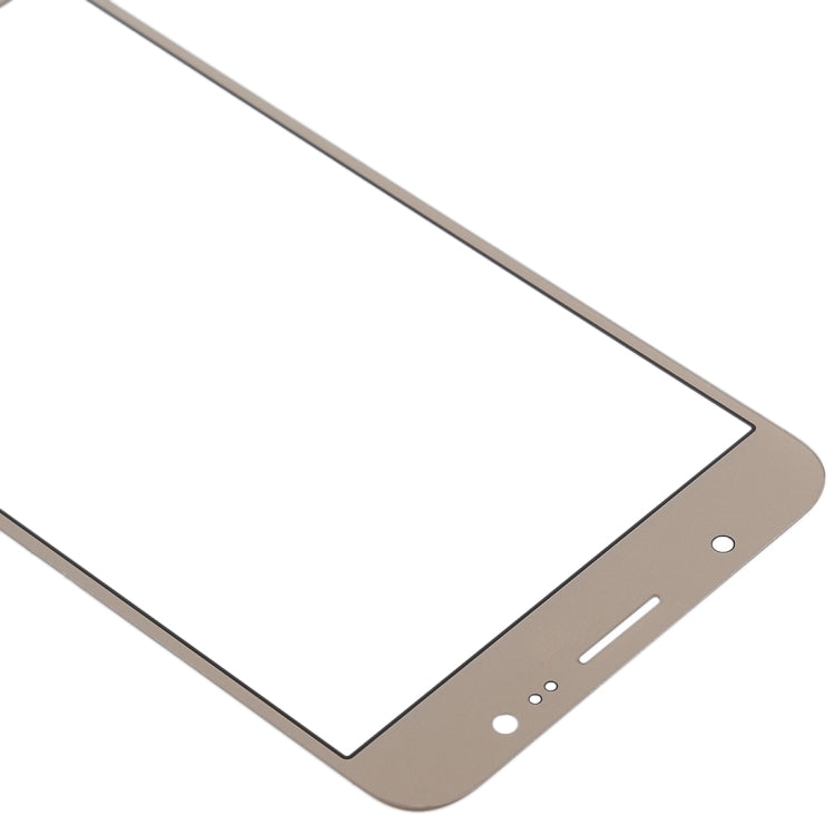 For Samsung Galaxy J7 (2016), J710F, J710FN, J710M/MN, J7108 10pcs Front Screen Outer Glass Lens (Gold) - Outer Glass Lens by buy2fix | Online Shopping UK | buy2fix