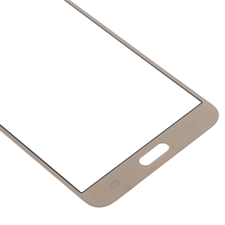 For Samsung Galaxy J7 (2016), J710F, J710FN, J710M/MN, J7108 10pcs Front Screen Outer Glass Lens (Gold) - Outer Glass Lens by buy2fix | Online Shopping UK | buy2fix