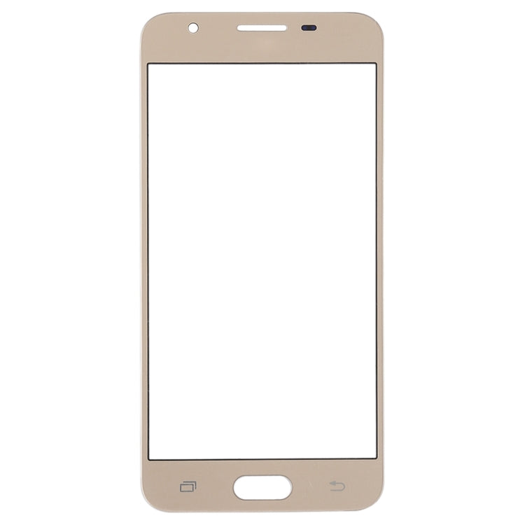 For Samsung Galaxy J5 Prime, On5 (2016), G570F/DS, G570Y 10pcs Front Screen Outer Glass Lens (Gold) - Outer Glass Lens by buy2fix | Online Shopping UK | buy2fix