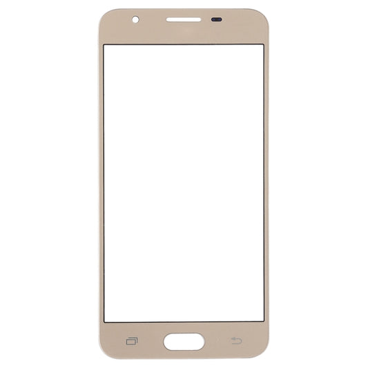 For Samsung Galaxy J5 Prime, On5 (2016), G570F/DS, G570Y 10pcs Front Screen Outer Glass Lens (Gold) - Outer Glass Lens by buy2fix | Online Shopping UK | buy2fix
