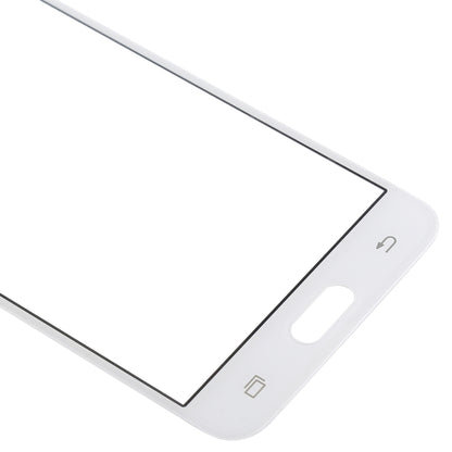 For Samsung Galaxy J5 Prime, On5 (2016), G570F/DS, G570Y 10pcs Front Screen Outer Glass Lens (White) - Outer Glass Lens by buy2fix | Online Shopping UK | buy2fix