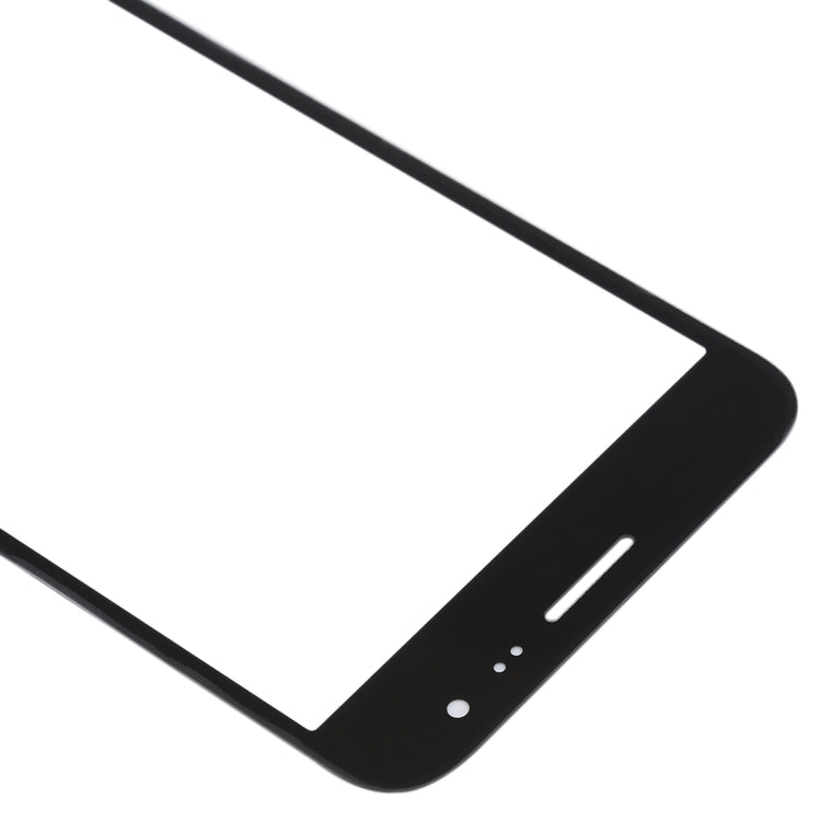 For Samsung Galaxy J3 (2016) / J320FN / J320F / J320G / J320M / J320A / J320V / J320P 10pcs Front Screen Outer Glass Lens (Black) - Outer Glass Lens by buy2fix | Online Shopping UK | buy2fix