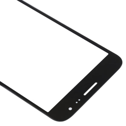 For Samsung Galaxy J3 (2016) / J320FN / J320F / J320G / J320M / J320A / J320V / J320P 10pcs Front Screen Outer Glass Lens (Black) - Outer Glass Lens by buy2fix | Online Shopping UK | buy2fix