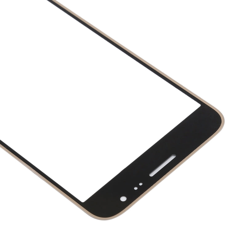 For Samsung Galaxy J3 (2016) / J320FN / J320F / J320G / J320M / J320A / J320V / J320P 10pcs Front Screen Outer Glass Lens (Gold) - Outer Glass Lens by buy2fix | Online Shopping UK | buy2fix