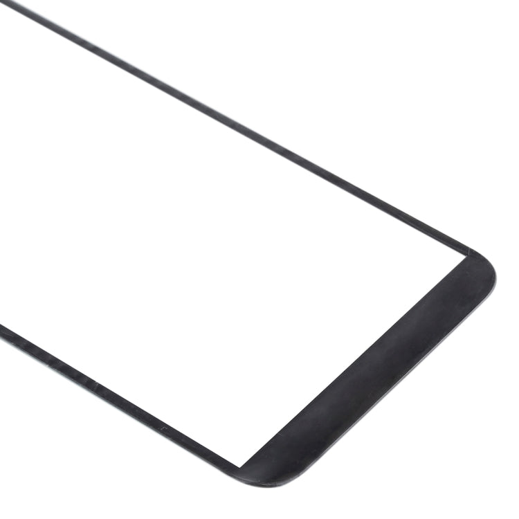 For Samsung Galaxy J6, J600F/DS, J600G/DS  10pcs Front Screen Outer Glass Lens (Black) - Outer Glass Lens by buy2fix | Online Shopping UK | buy2fix