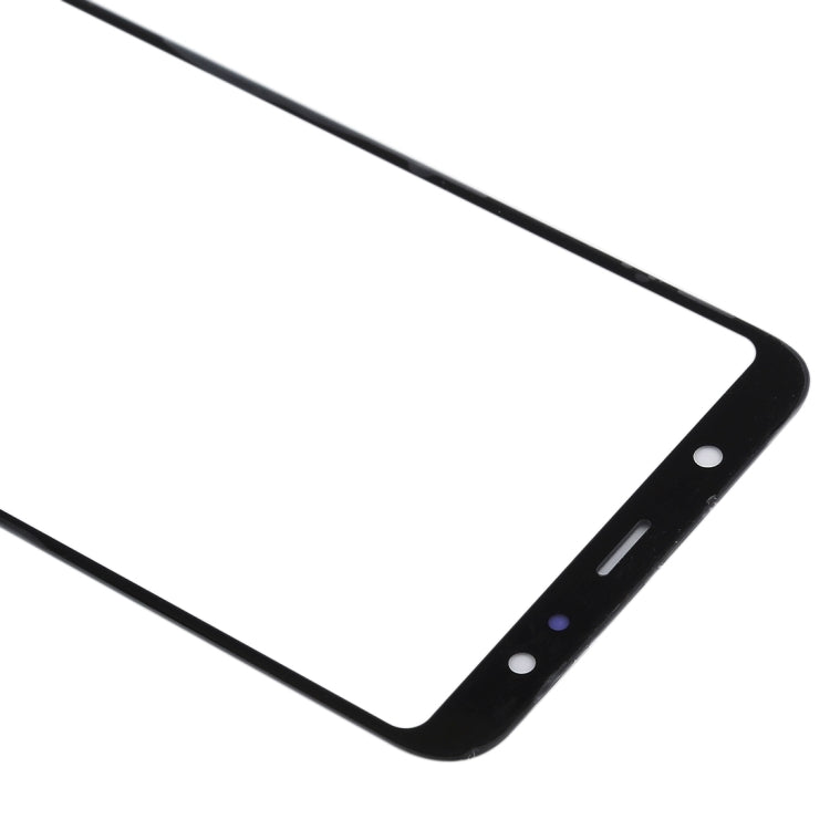 For Samsung Galaxy A6+ (2018) / A605  10pcs Front Screen Outer Glass Lens (Black) - Outer Glass Lens by buy2fix | Online Shopping UK | buy2fix