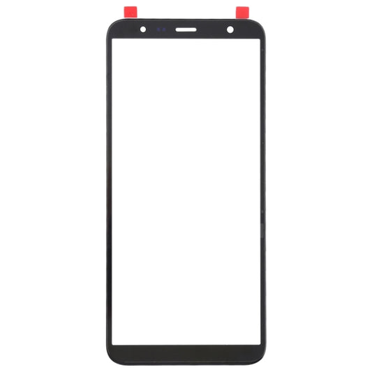 For Samsung Galaxy J4+ / J6+ / J610  10pcs Front Screen Outer Glass Lens (Black) - Outer Glass Lens by buy2fix | Online Shopping UK | buy2fix