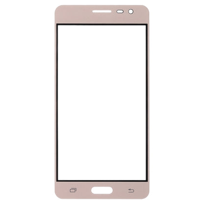 For Samsung Galaxy J3 Pro / J3110 10pcs Front Screen Outer Glass Lens (Gold) - Outer Glass Lens by buy2fix | Online Shopping UK | buy2fix