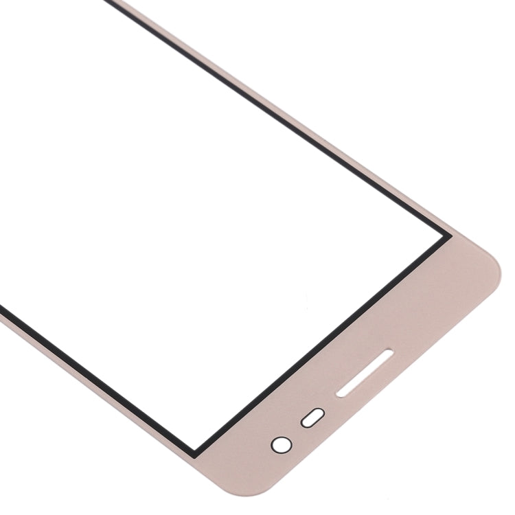 For Samsung Galaxy J3 Pro / J3110 10pcs Front Screen Outer Glass Lens (Gold) - Outer Glass Lens by buy2fix | Online Shopping UK | buy2fix