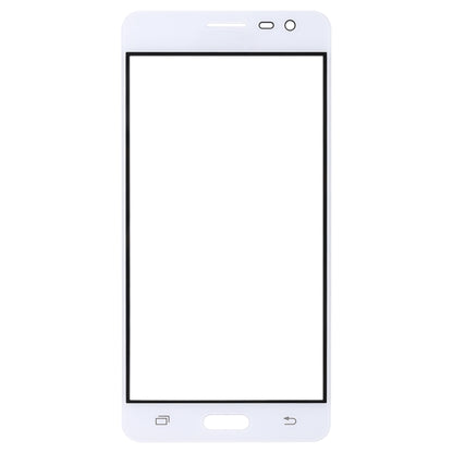 For Samsung Galaxy J3 Pro / J3110 10pcs Front Screen Outer Glass Lens (White) - Outer Glass Lens by buy2fix | Online Shopping UK | buy2fix